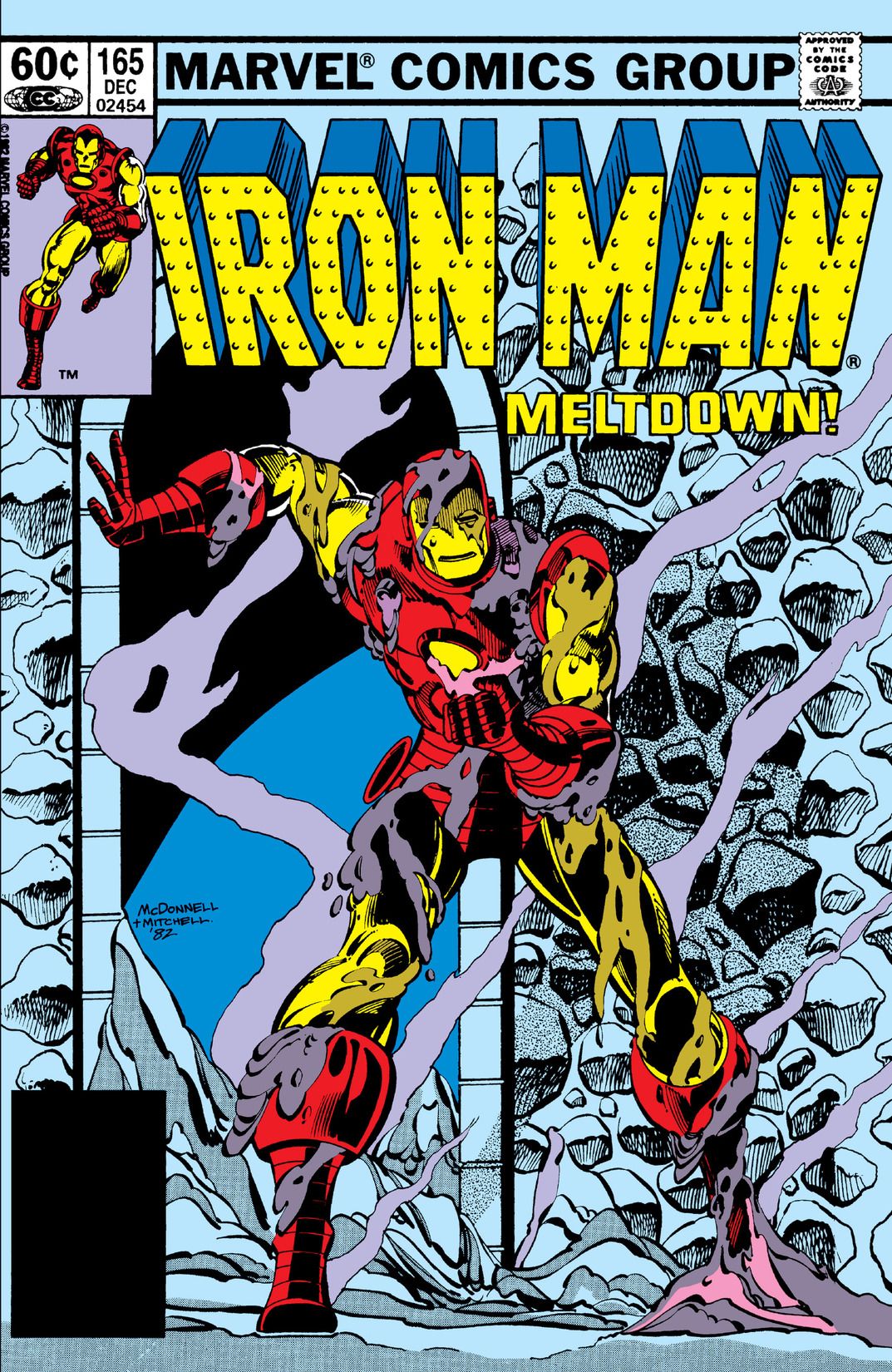 Iron Man #165 cover