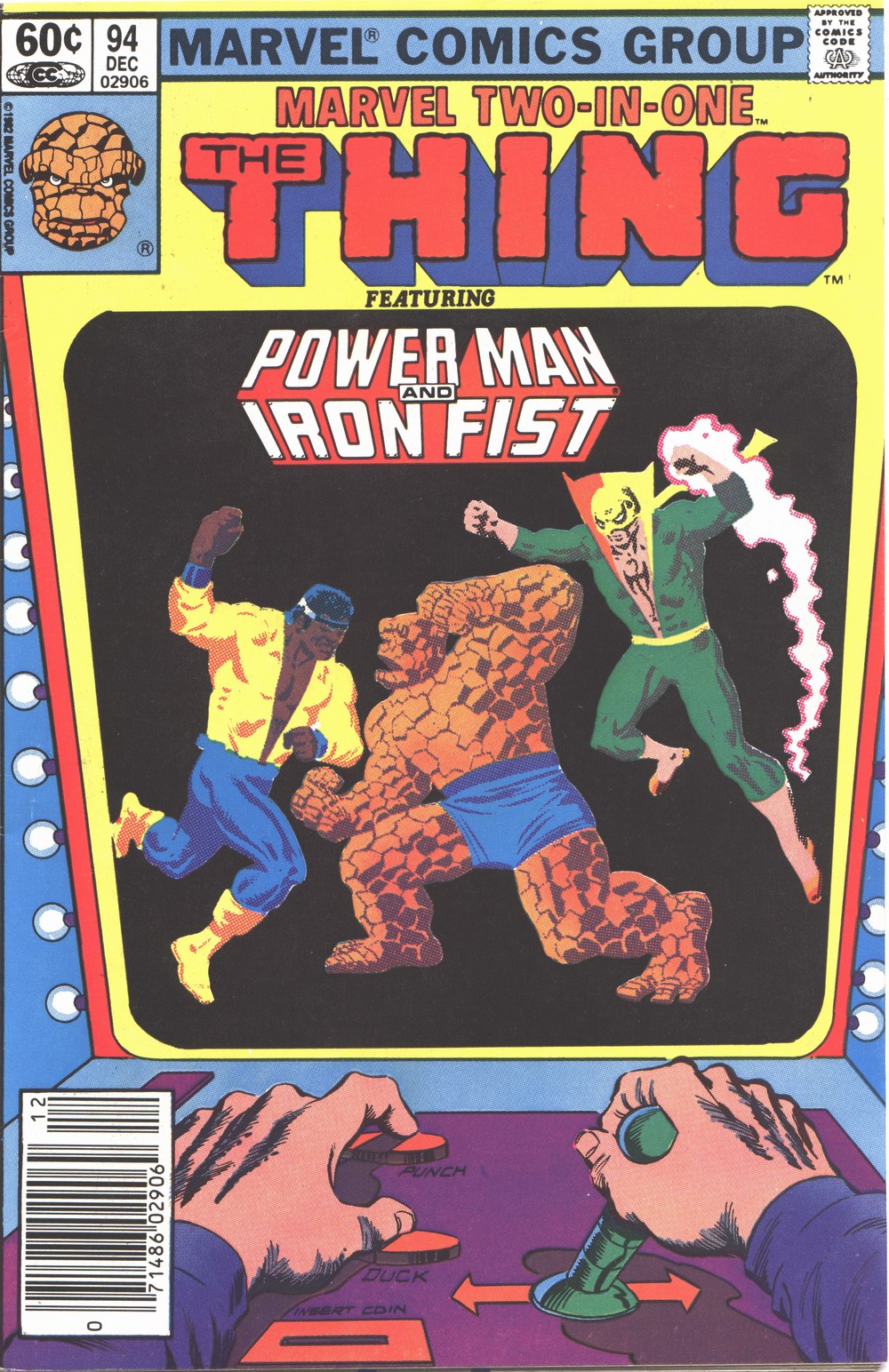 Marvel Two-in-One #94 cover