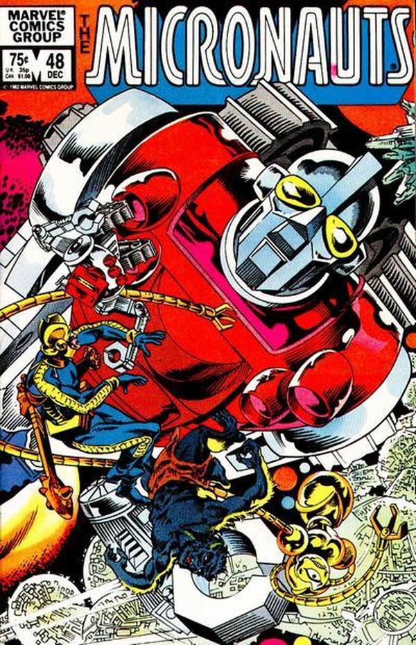 Micronauts #48 cover