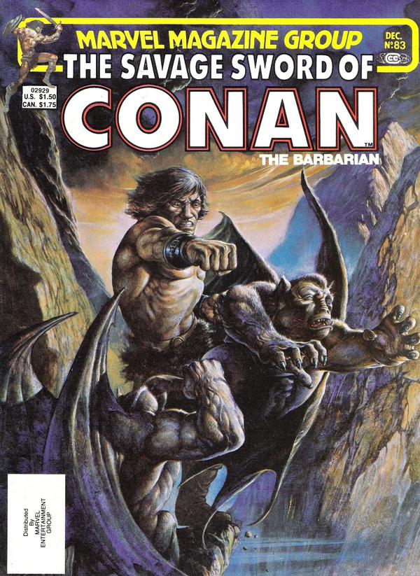 The Savage Sword of Conan #83