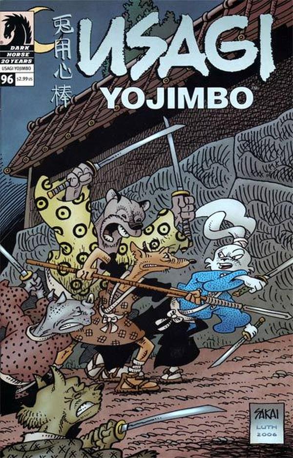 Usagi Yojimbo #96 cover