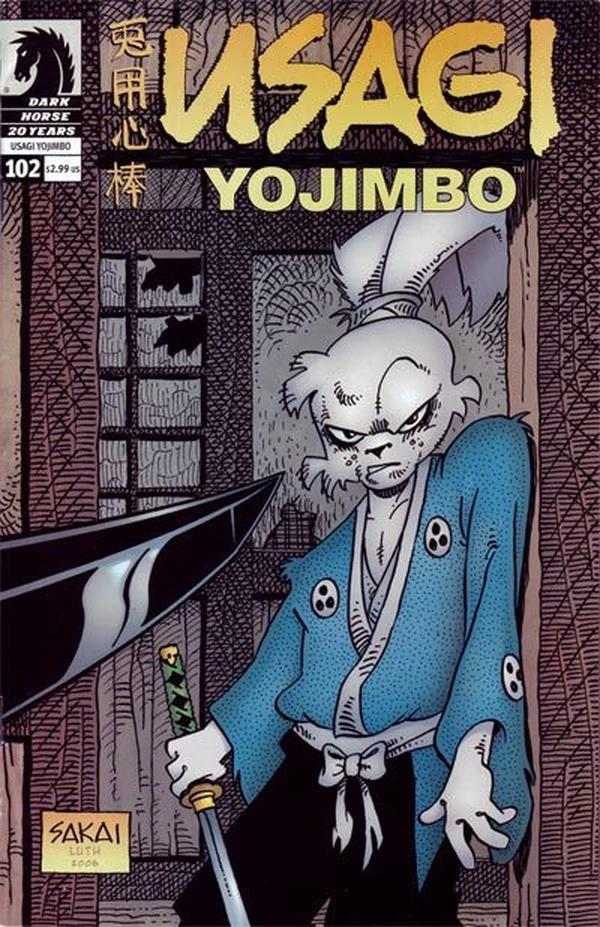 Usagi Yojimbo #102 cover