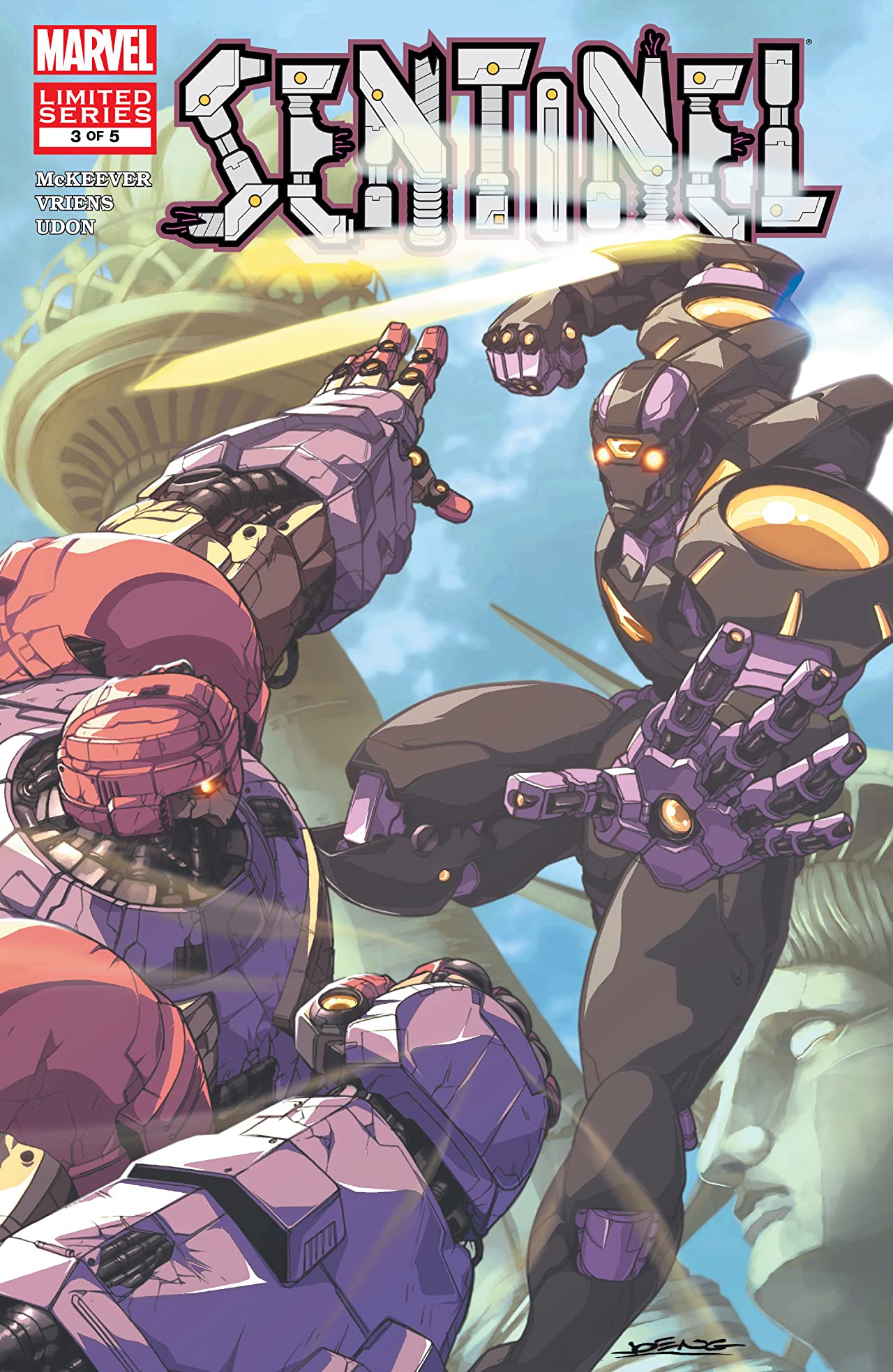 Sentinel #3 cover