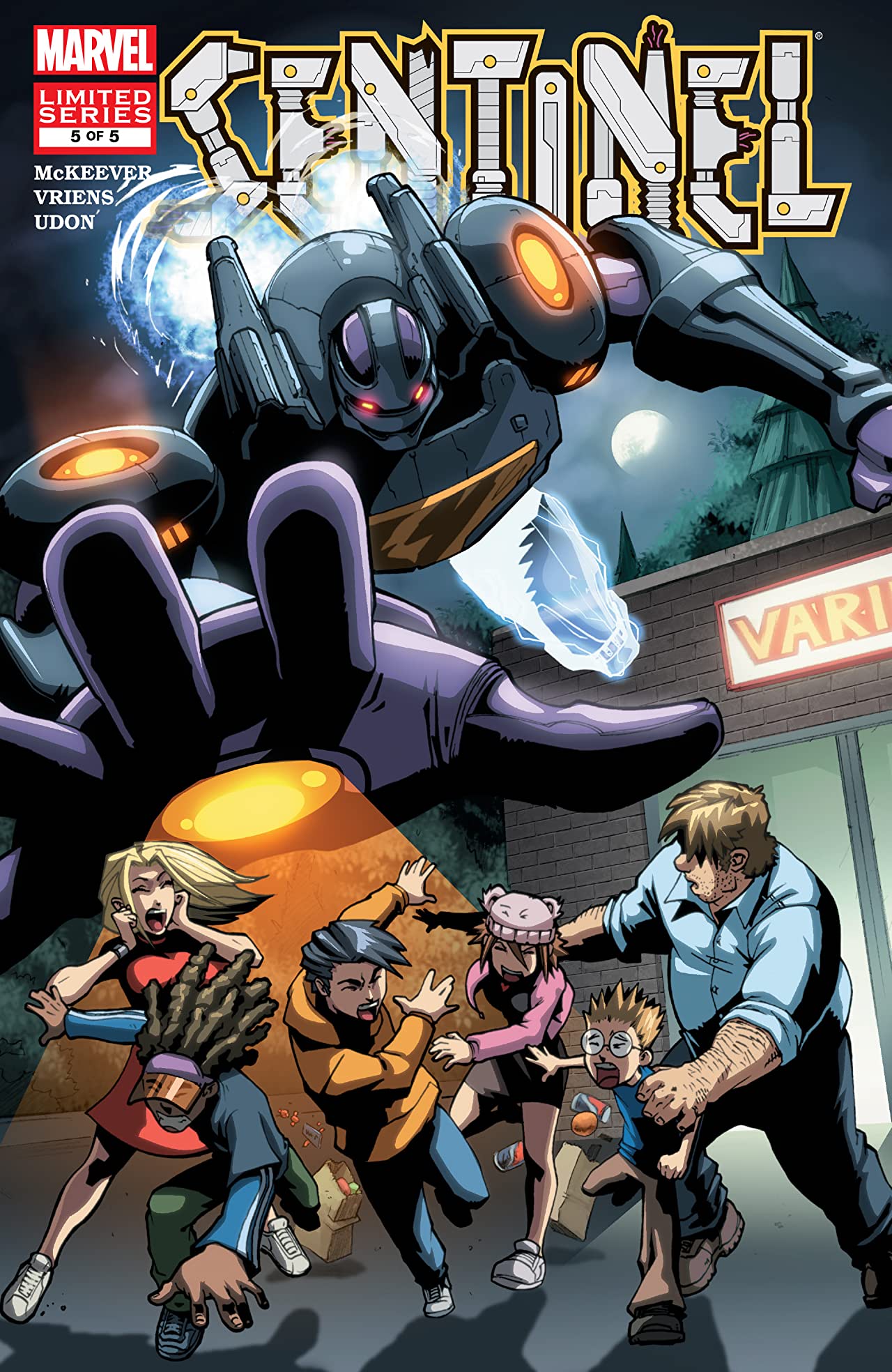 Sentinel #5 cover