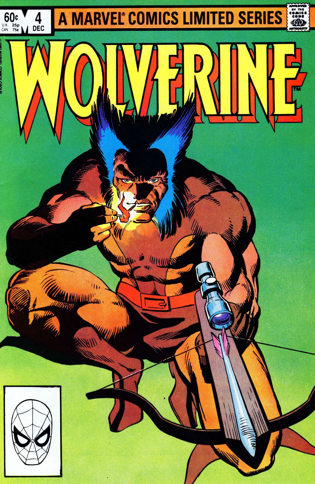 Wolverine #4 cover