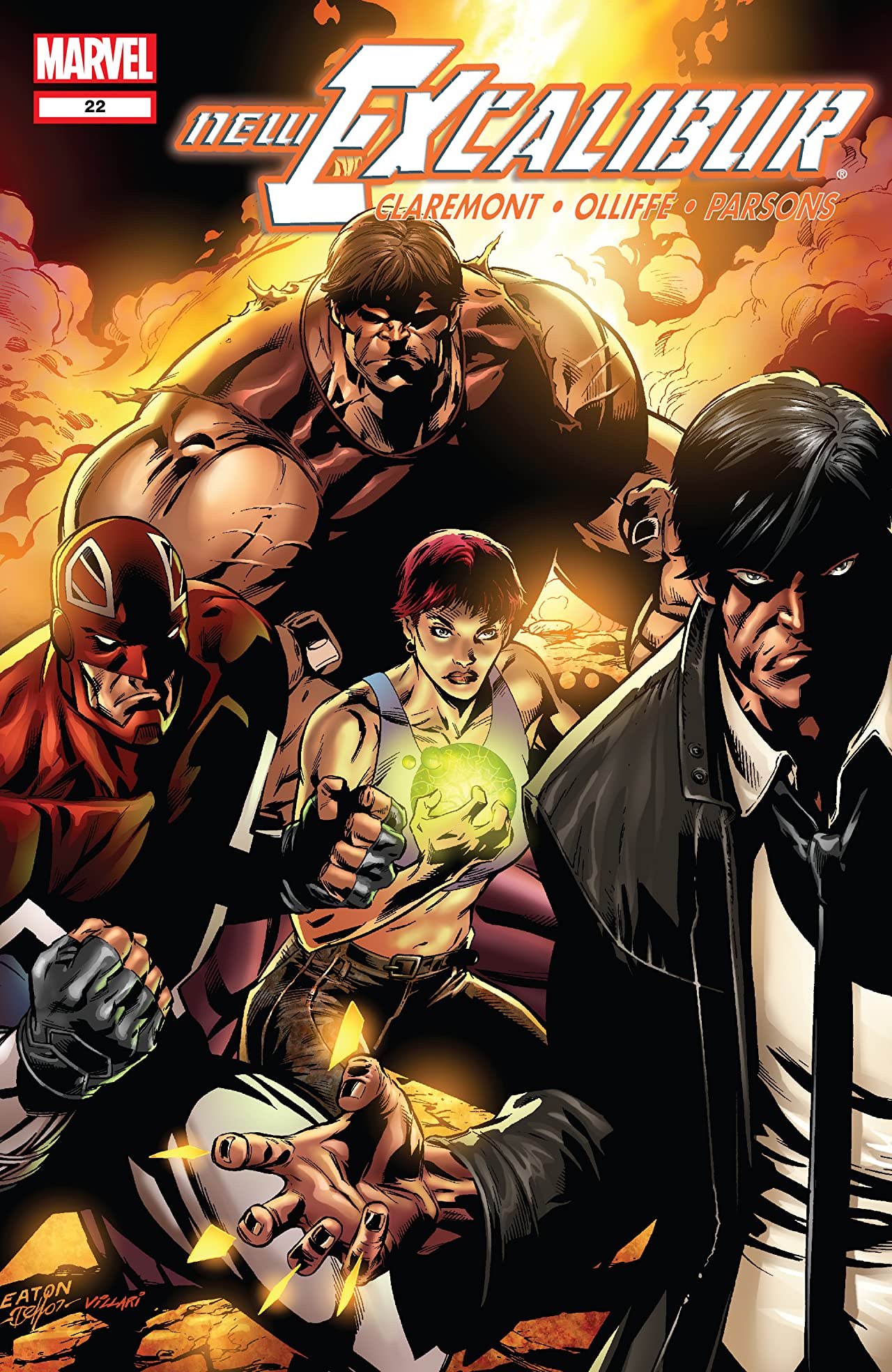 New Excalibur #22 cover
