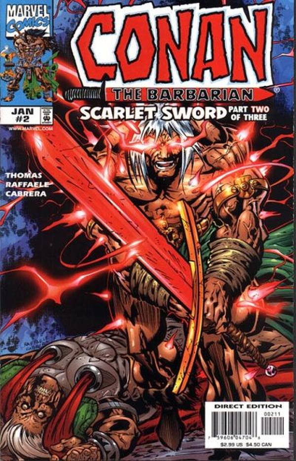 Conan: Scarlet Sword #2 cover
