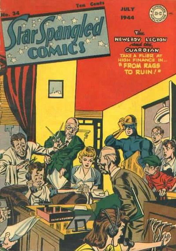 Star Spangled Comics #34 cover