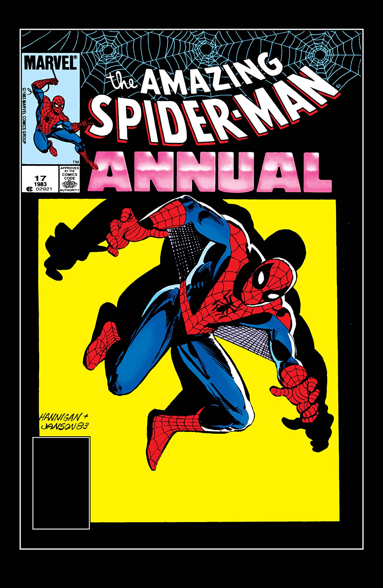 The Amazing Spider-Man Annual #17 cover