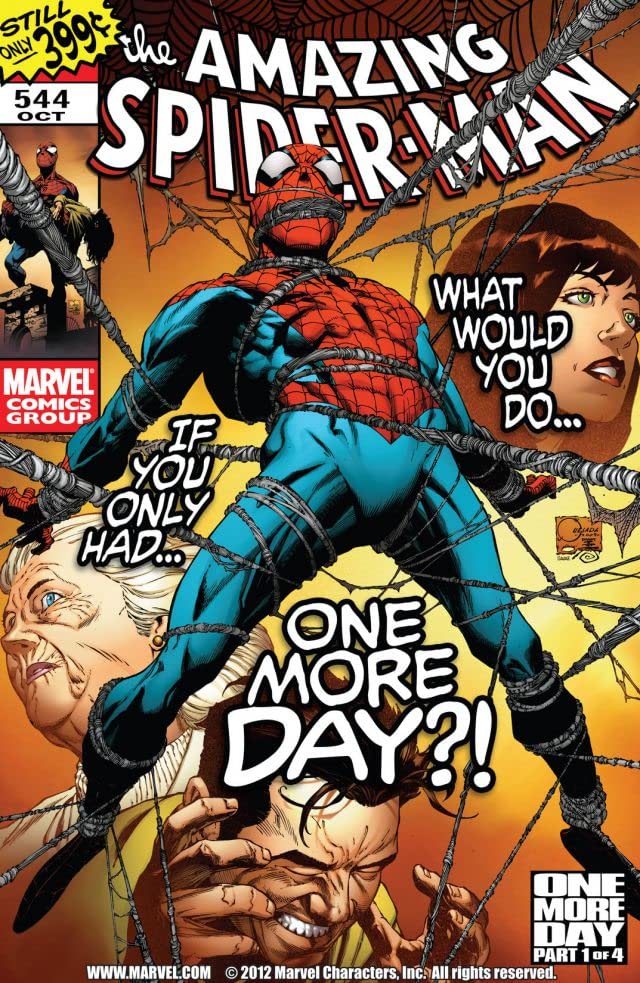 The Amazing Spider-Man #544 cover