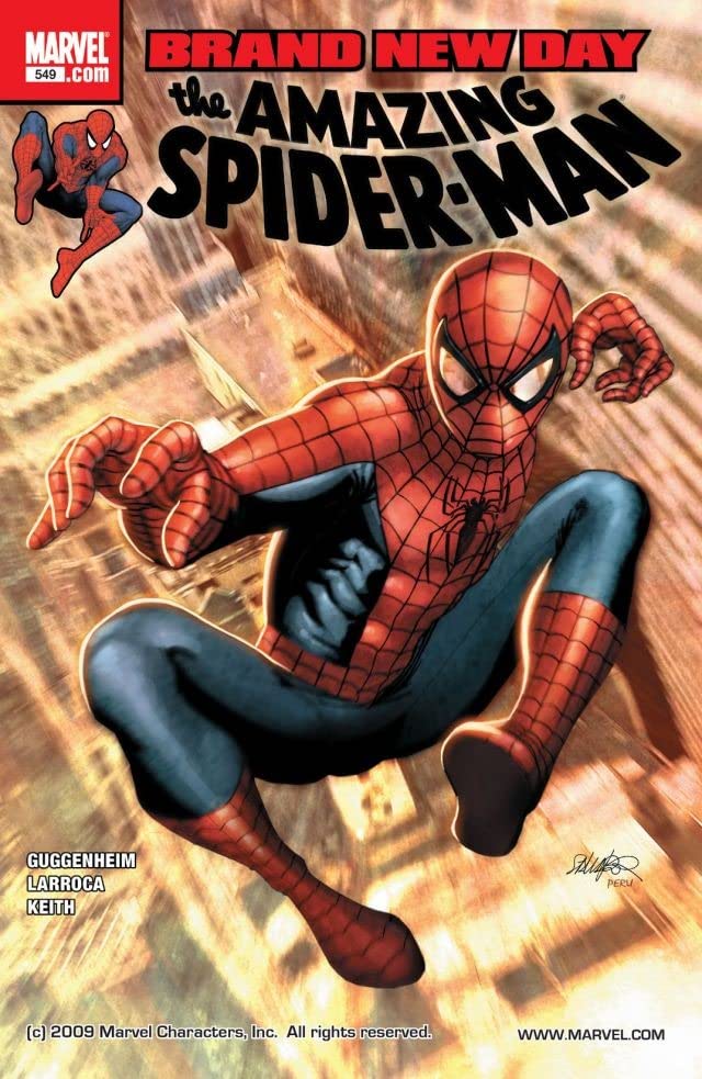 The Amazing Spider-Man #549 cover
