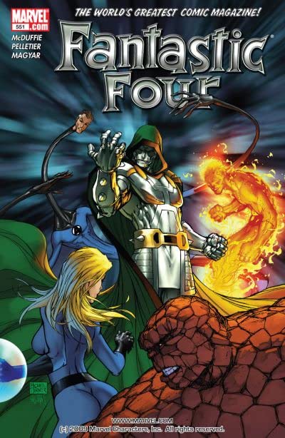 Fantastic Four #551 cover