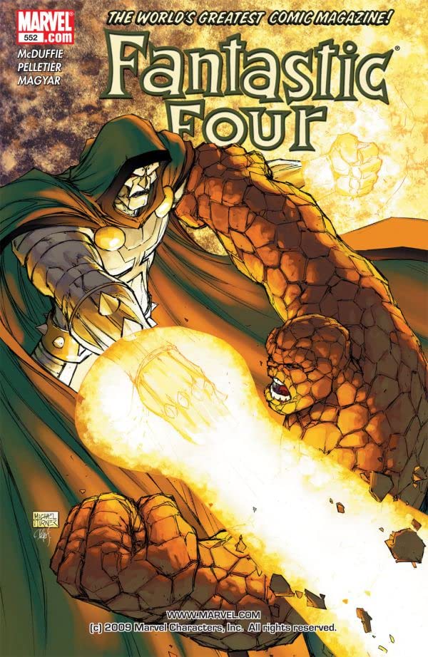 Fantastic Four #552 cover