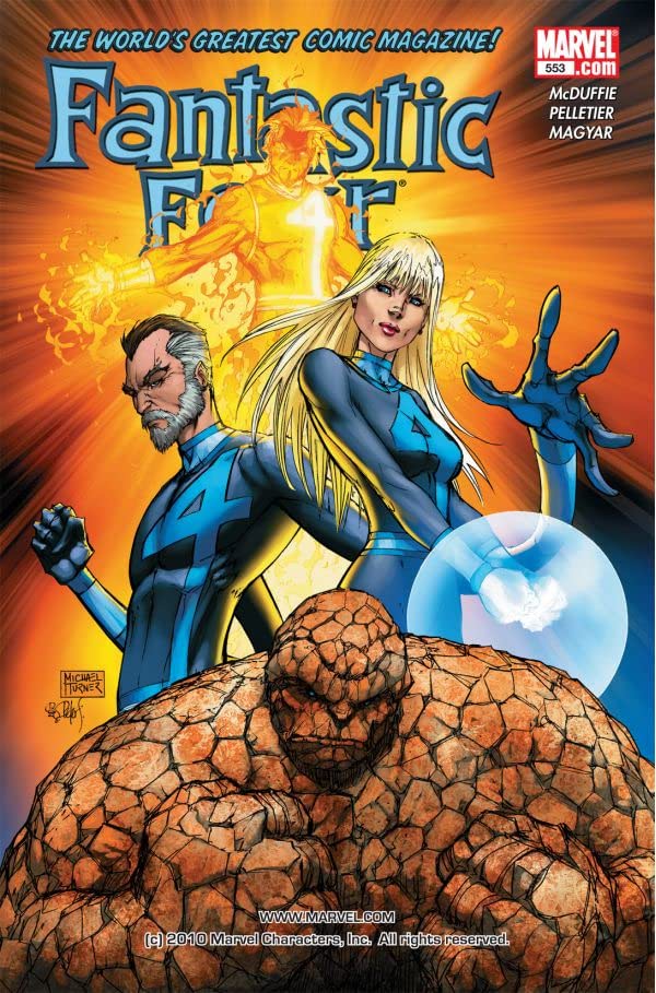 Fantastic Four #553 cover