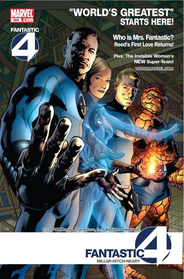 Fantastic Four #554 cover