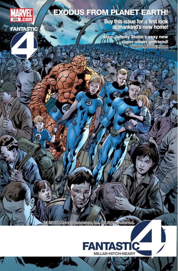 Fantastic Four #555 cover