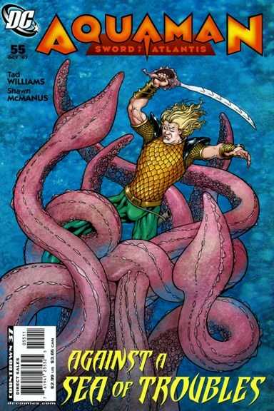 Aquaman: Sword of Atlantis #55 cover