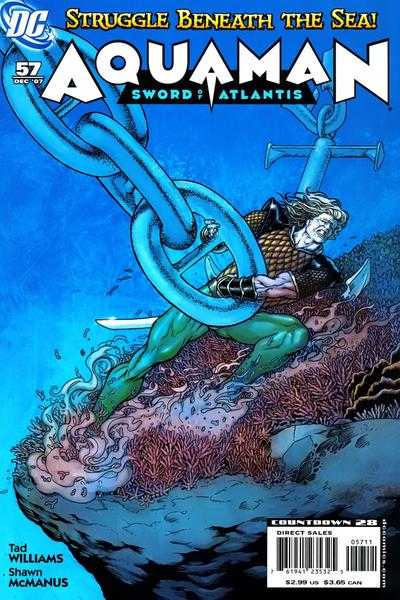 Aquaman: Sword of Atlantis #57 cover