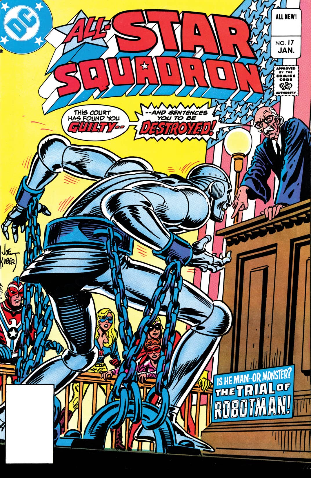 All-Star Squadron #17 cover