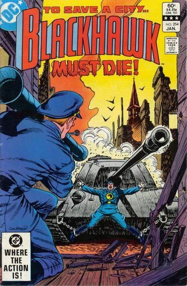 Blackhawk #254 cover
