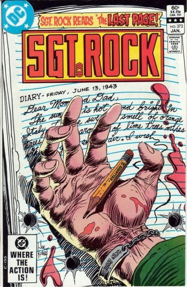 Sgt. Rock #372 cover