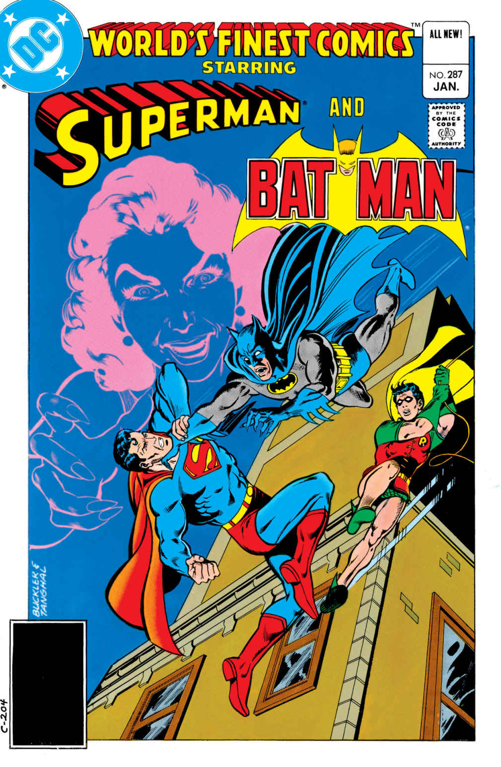 World's Finest Comics #287 cover