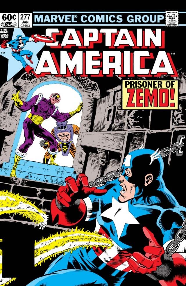 Captain America #277 cover
