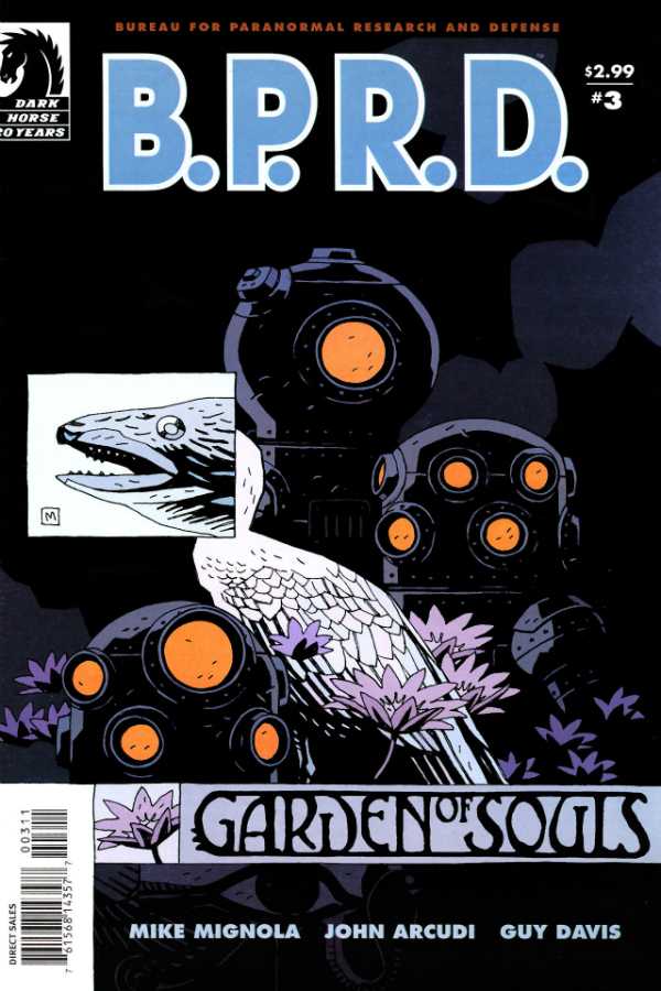 B.P.R.D.: Garden of Souls #3 cover