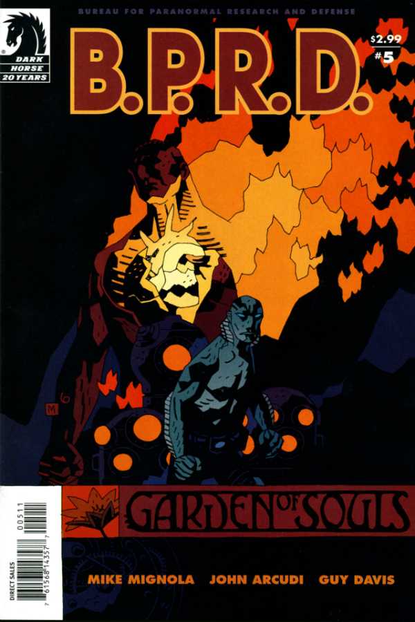 B.P.R.D.: Garden of Souls #5 cover