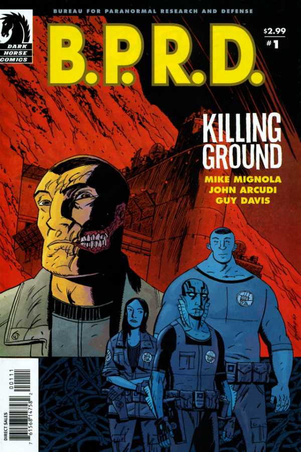 B.P.R.D.: Killing Ground #1 cover