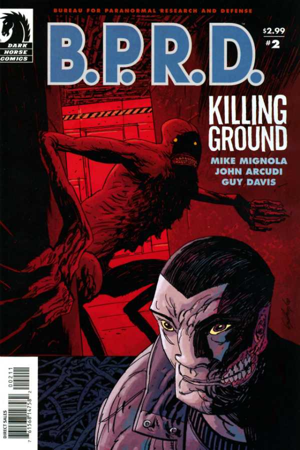 B.P.R.D.: Killing Ground #2 cover