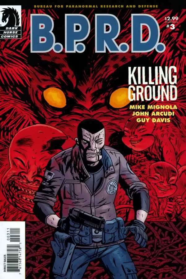 B.P.R.D.: Killing Ground #3 cover