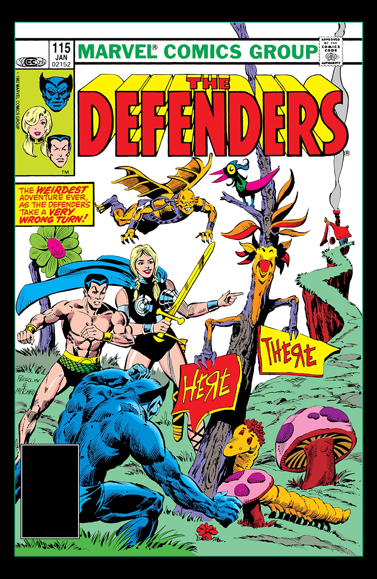 The Defenders #115