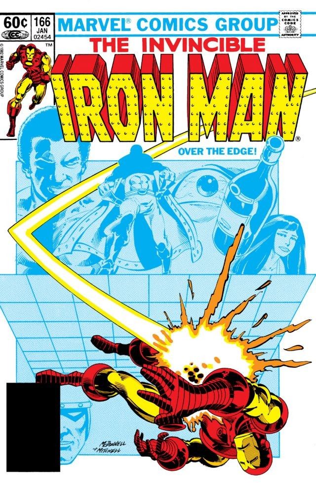 Iron Man #166 cover