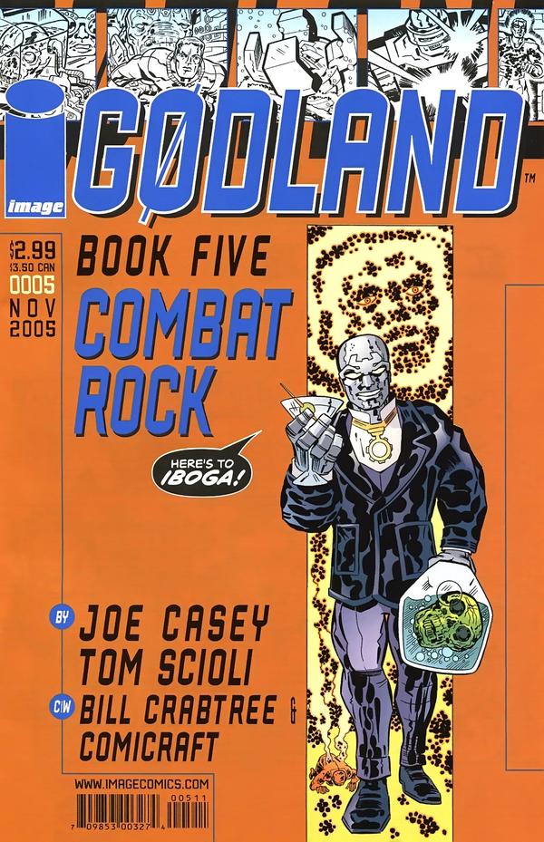 Godland #5 cover
