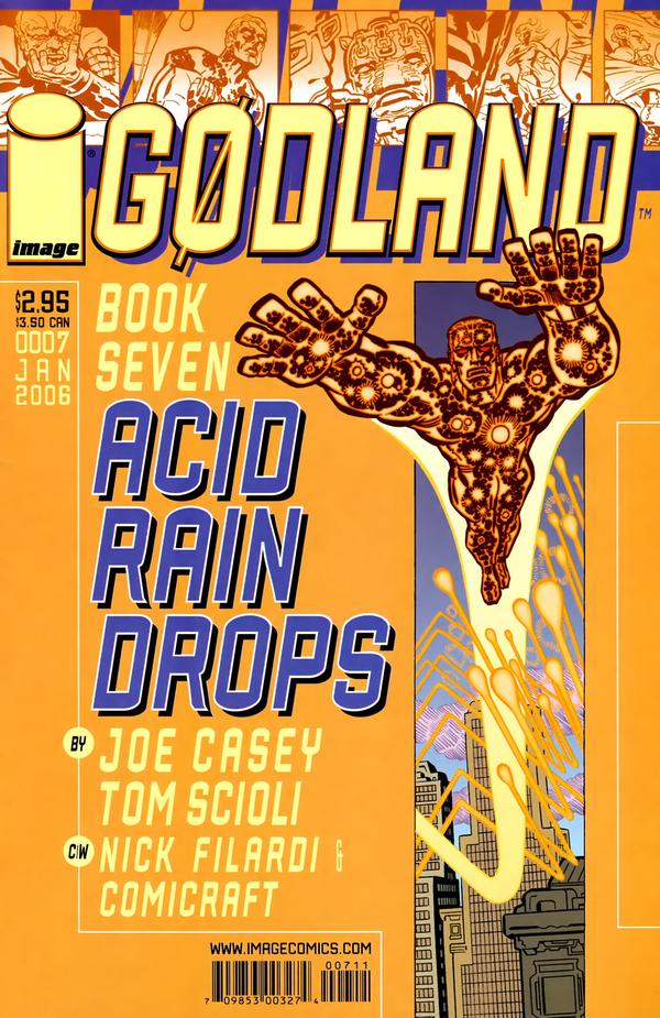 Godland #7 cover