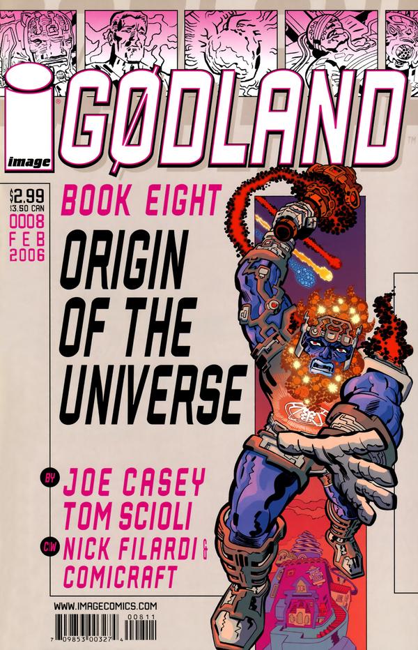 Godland #8 cover