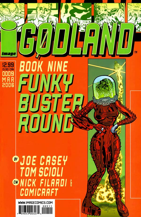 Godland #9 cover
