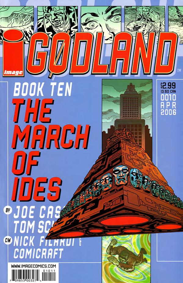 Godland #10 cover