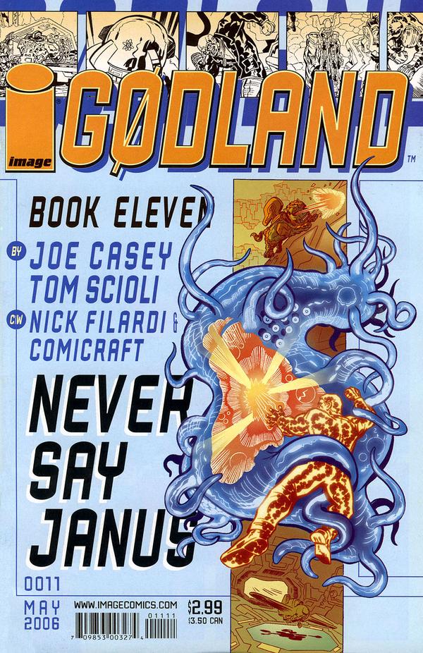 Godland #11 cover