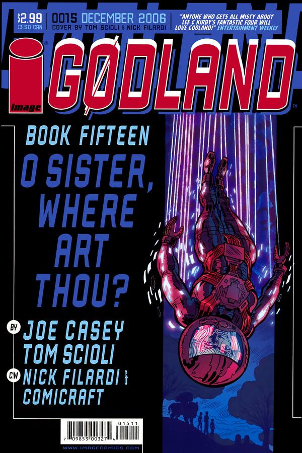 Godland #15 cover