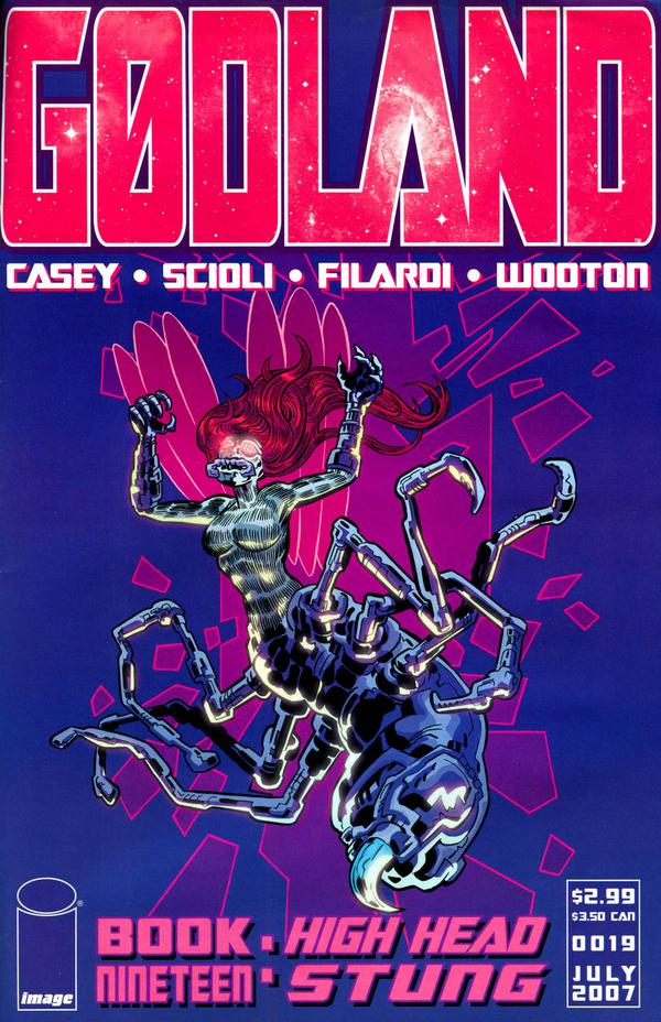 Godland #19 cover