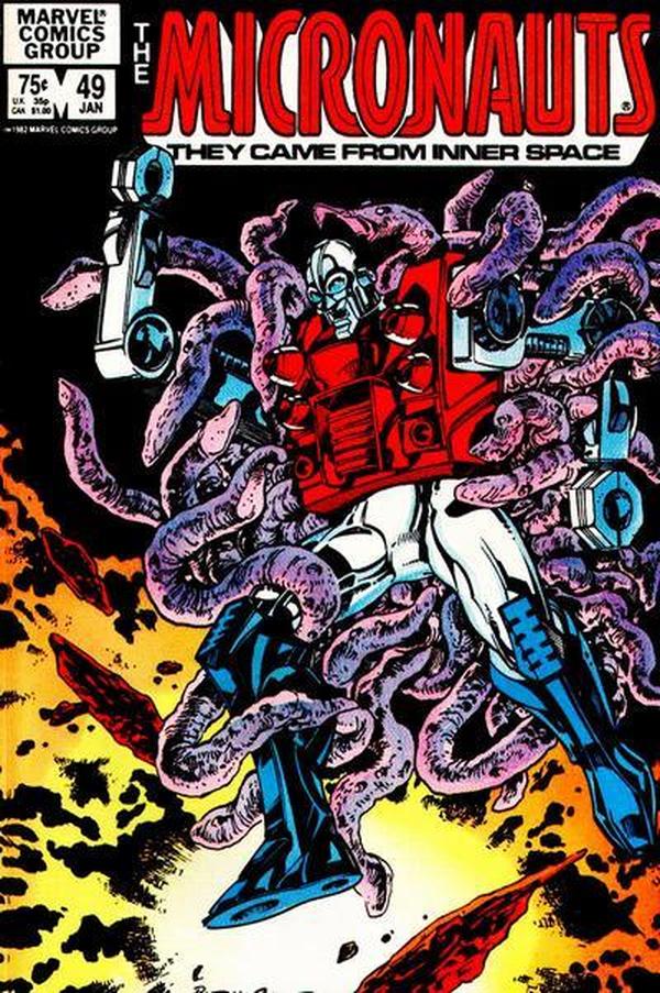 Micronauts #49 cover