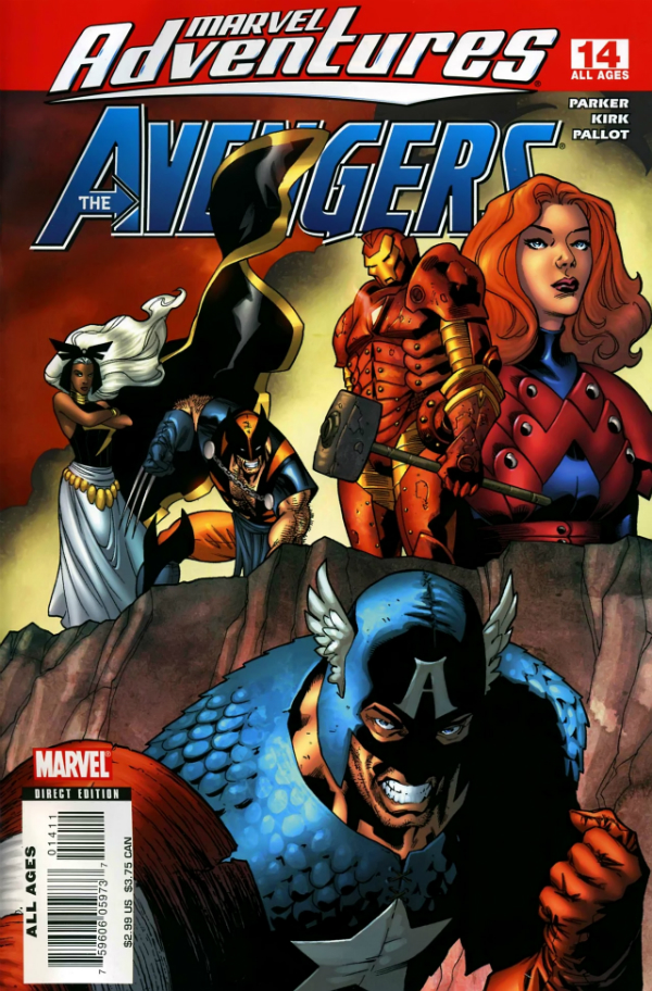 Marvel Adventures The Avengers #14 cover