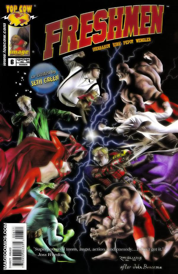 Freshmen #6 cover