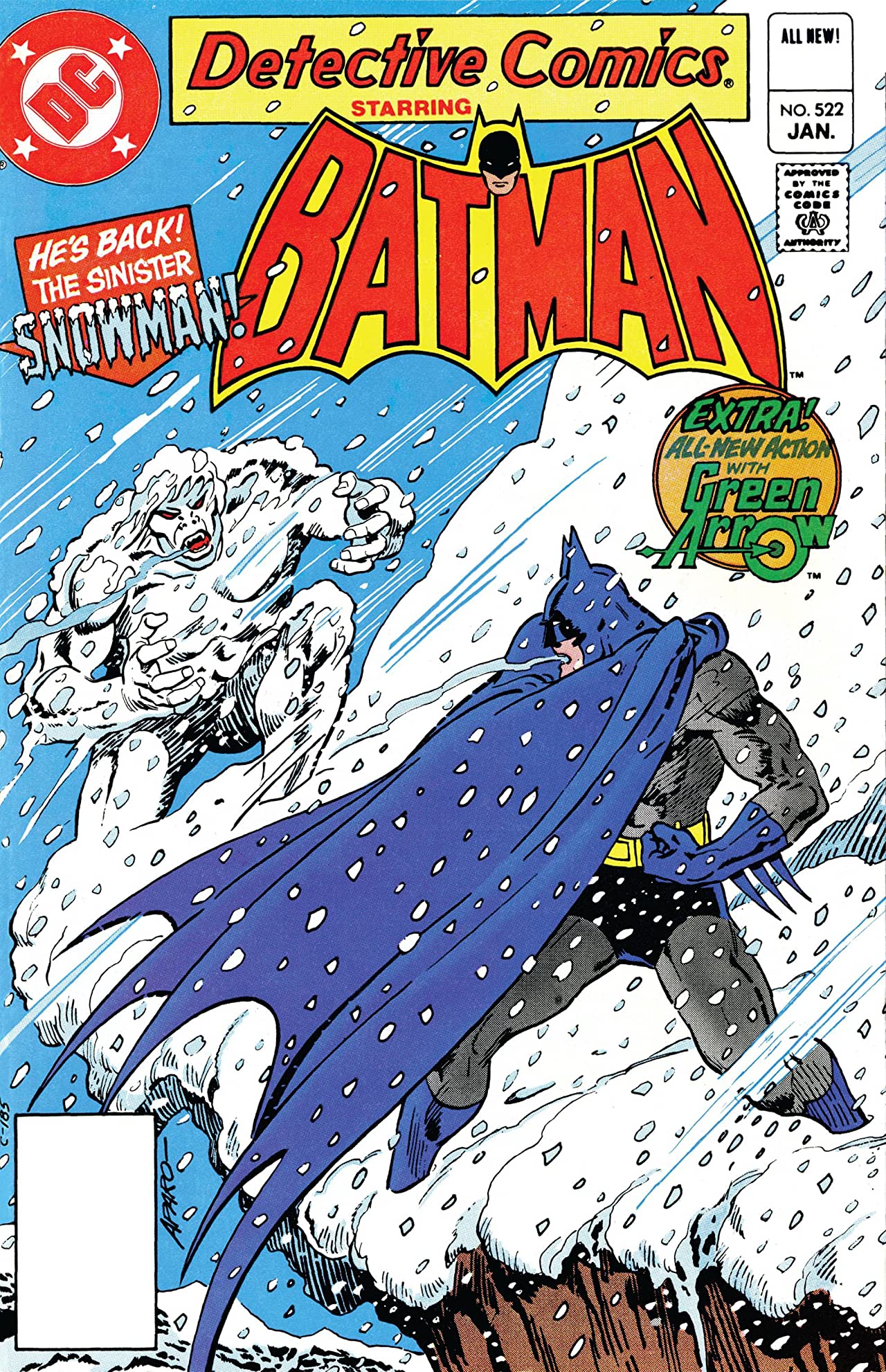 Detective Comics #522 cover