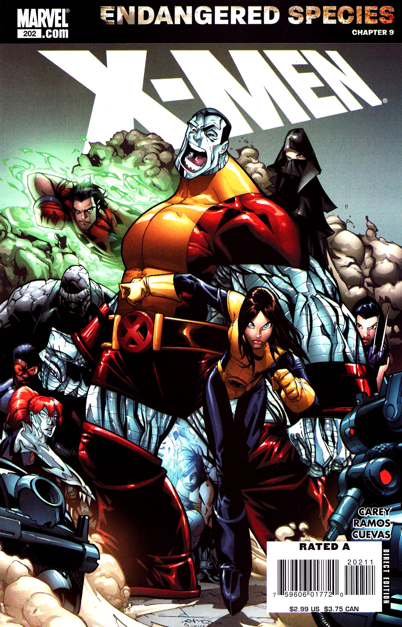 X-Men #202 cover