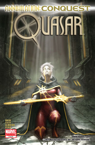Annihilation: Conquest - Quasar #3 cover