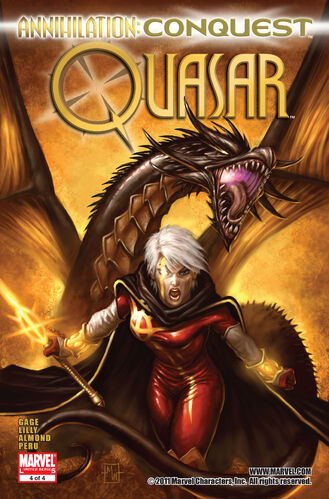 Annihilation: Conquest - Quasar #4 cover