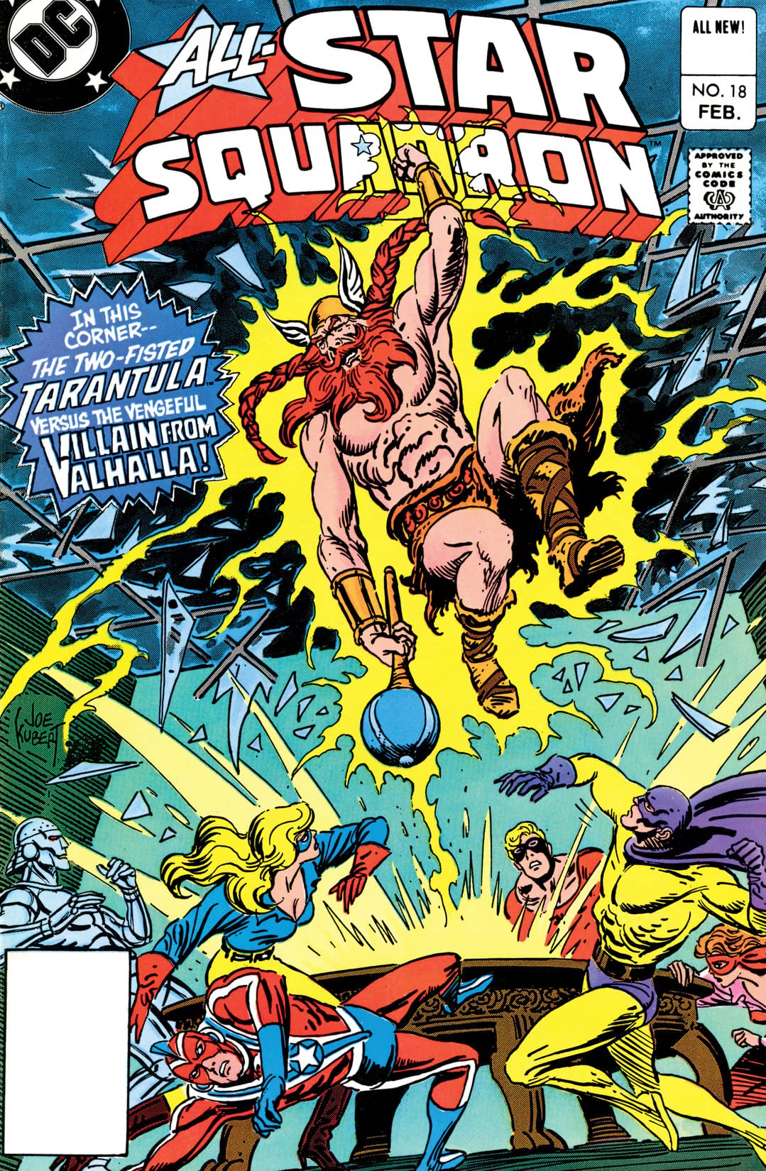 All-Star Squadron #18 cover